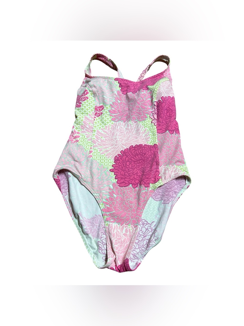 Manuel  Canovas Floral Pink One-Piece Swimsuit